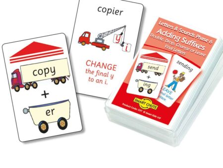 Adding Suffixes Double, Drop, Change or Leave Final Letters Chute Cards-SK - Image 1