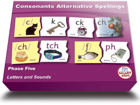 Alternative Spelling Consonant Puzzles-SK - Image 1