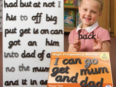 Phase 2 Magnetic Foam High Frequency & Tricky Words-SK - Image 1