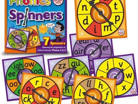 Phases 2 & 3 Phonics Spinners-SK - Image 1