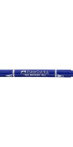 FABER-CASTELL DOUBLE SIDED PERMANENT MARKER