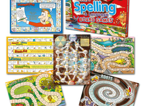 6 Spelling & Lang. Games Lv 3-SK - Image 1