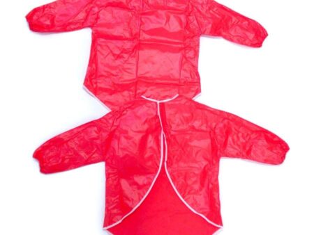 Play Apron 70cm Red PVC-MB - Image 1