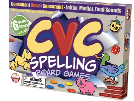 6 CVC/CVCC Spelling Game-SK - Image 1