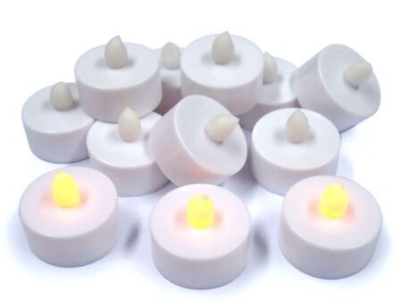 LED Flickering Tealight Pack 12-MB - Image 1