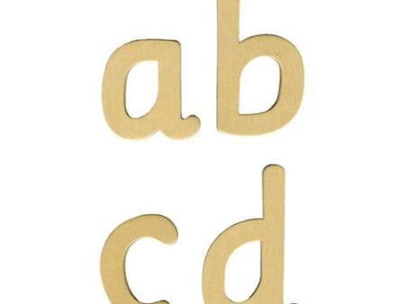 Lower Case Wooden Letters Pk 26-MB - Image 1