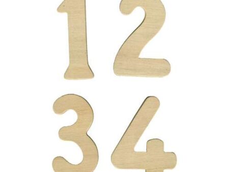 Wooden Numbers Set 10-MB - Image 1