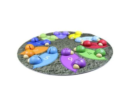 Ladybirds - Numbered + Leaf Sorting Mat-CICA - Image 1