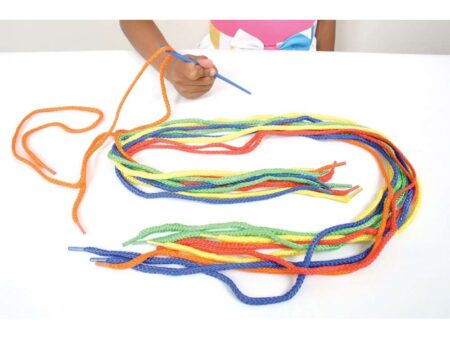 Coloured Threading Laces (40)-EYR - Image 1