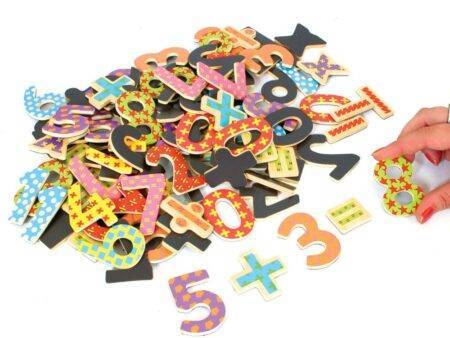 Magnetic Wooden Numbers-EYR - Image 1
