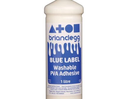 Washable PVA Blue Label - 1 Litre-EYR - Image 1