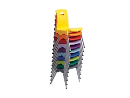 Premium Chair Size 2 (31cm) Soft Lime Pk10-EYR - Image 1