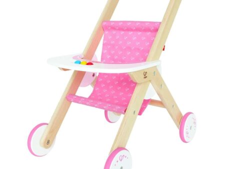 Dolls Wooden Stroller-EYR - Image 1