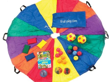Rainbow Play Parachute Set-EYR - Image 1