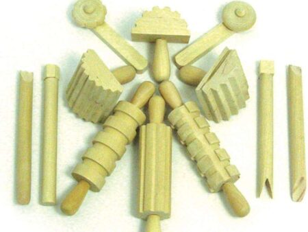 Wooden Dough Tool Set Bulk Saver-EYR - Image 1
