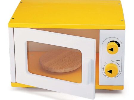 Junior Chef Wooden Play Microwave-EYR - Image 1