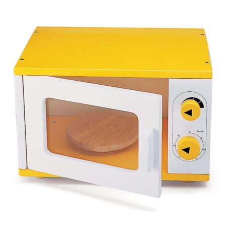 School Stationery Supplies Junior Chef Wooden Play Microwave-EYR - Image 1