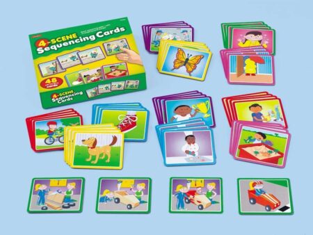 Lakeshore Sequencing Cards - 4 Scene-EYR - Image 1