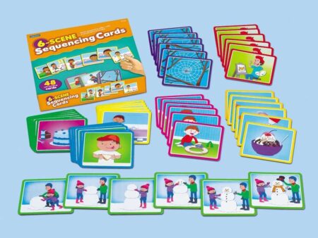 Lakeshore Sequencing Cards - 6 Scene-EYR - Image 1