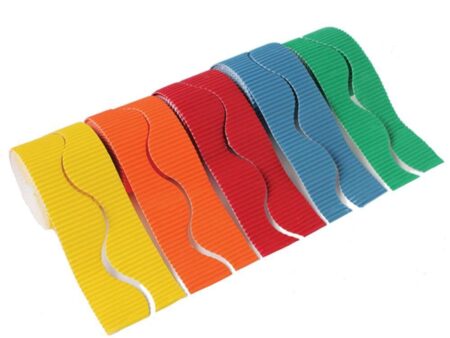 Wavy Bright Corrugated Border Rolls Assortment Pack Of 5-EYR - Image 1