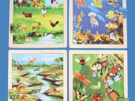 Wooden Animal Puzzles-EYR - Image 1