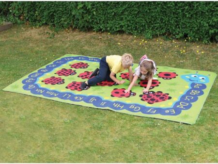 Numeracy And Literacy Outdoor Mat - 3m x 2m-EYR - Image 1