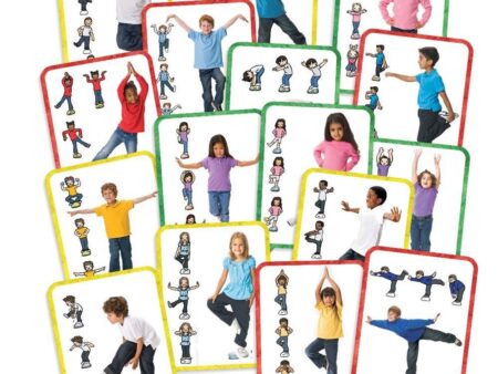 Stretch Bend And Balance Activity Cards-EYR - Image 1