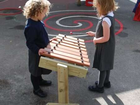 Outdoor Xylophone Table-EYR - Image 2