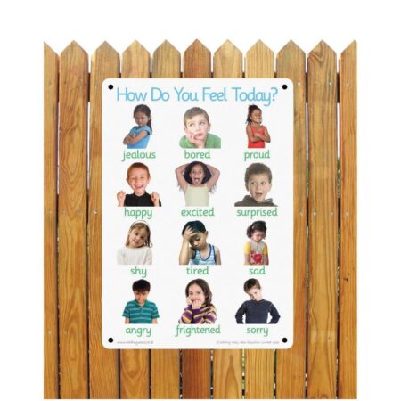 How Do You Feel Today? Outdoor Board-EYR
