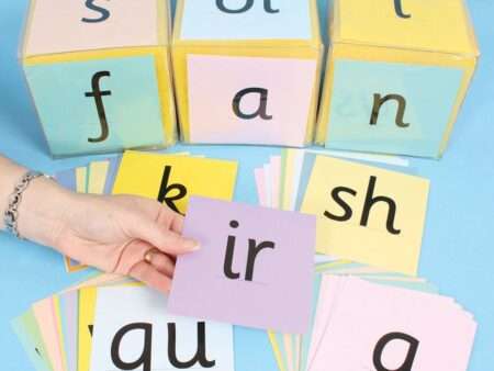 Large Phonics Foam Pocket Dice Pack-EYR - Image 1