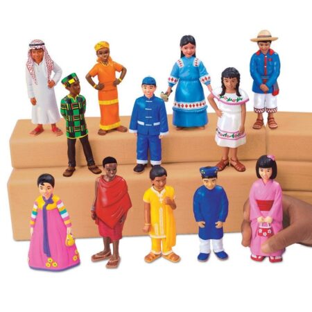 School Stationery Supplies Lakeshore Children Around The World Figures-EYR - Image 1