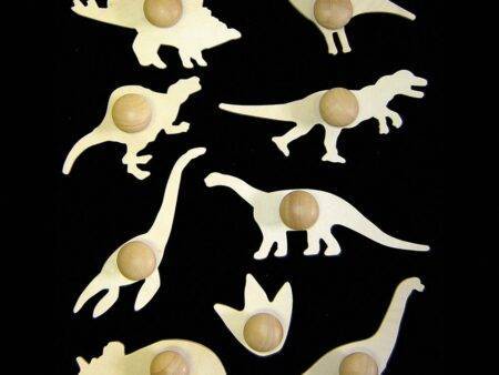 Wooden Dinosaurs Templates-EYR - Image 2