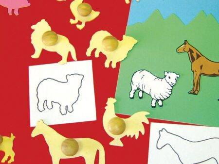 Wooden Farm Animals Templates-EYR - Image 1