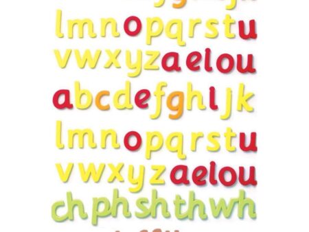 Phonics Magnetic Cursive Letters Pack 1-EYR - Image 1