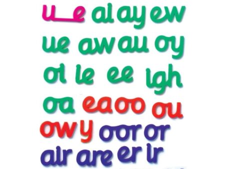 Phonics Magnetic Cursive Letters Pack 2-EYR - Image 1