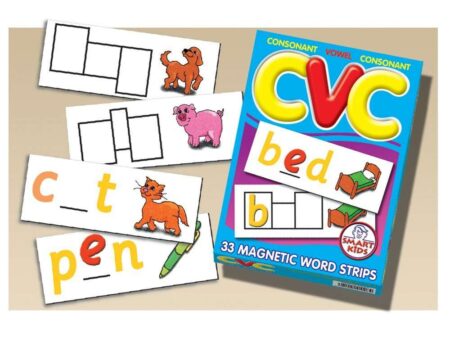 CVC Magnetic Word Strips-EYR - Image 1