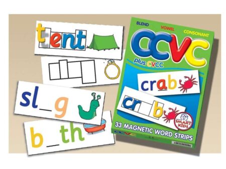 CCVC / CVCC Magnetic Word Strips-EYR - Image 1