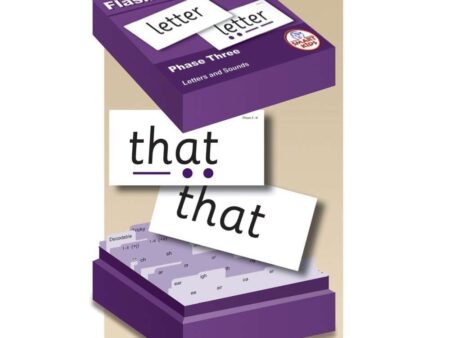Letters And Sounds Flash Cards Phase Three-EYR - Image 1