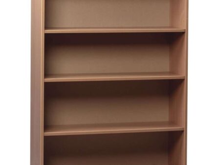 Beech Bookcase With Adjustable Shelves-EYR - Image 1