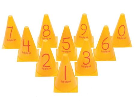 Number Cones 0-9-EYR - Image 1