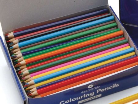 144 Moneysaver Coloured Pencils-EYR - Image 1