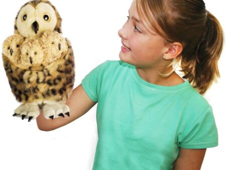 Owl And Babies Storytelling Puppets-EYR - Image 1