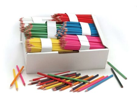 500 Moneysaver Coloured Pencils-EYR - Image 1
