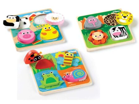 Touch & Feel Wooden Puzzles Special Offer-EYR - Image 1