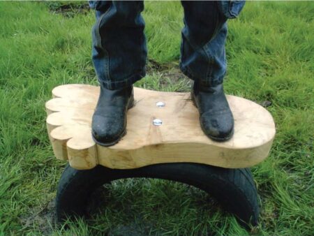 Wobble Foot Playground Balance Board-EYR - Image 1
