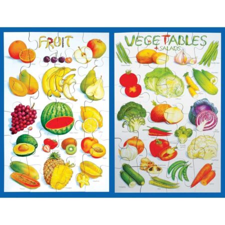 Fruit & Vegetable Floor Puzzle Special Offer-EYR - Image 1