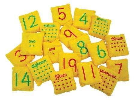 Bean Bag Numbers 1-20-EYR - Image 1