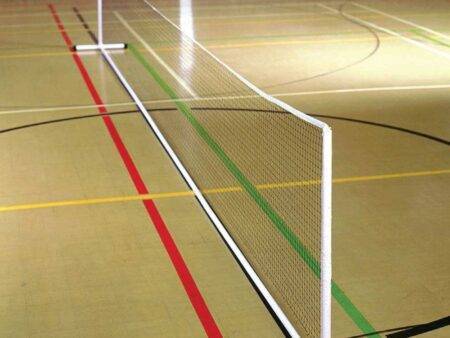 Freestanding Practice Mini Tennis Posts-EYR - Image 1