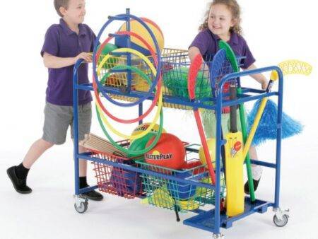 Mobile Basket Trolley-EYR - Image 1