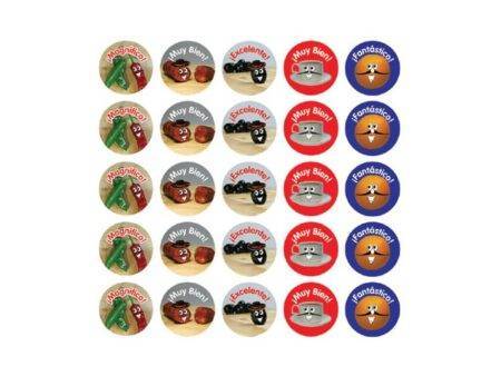 Spanish Reward Stickers-EYR - Image 1